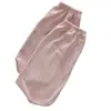 Nuevos calcetines térmicos de aire acondicionado para dormir de otoño e invierno, calcetines holgados y amigables con la piel para maternidad, calcetines apilados de lana y seda de color liso para mujer