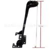 Pernas de Mesa Dobráveis Ferragens Pés de Gato Removível Mesa de Centro Suporte para Computador Externo Pernas de Mesa de Jantar Externas em U Suporte para Perna de Mesa