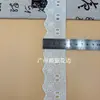 Tecido de Algodão em Estoque Renda de Bordado Decoração Renda de Algodão Puro DIY Tecido de Algodão Linha de Algodão Renda de Bordado Vazada Acessórios para Roupas
