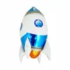 Estilo novo transfronteiriço espaço aberto flutuante empurrar filme de alumínio 4D balão de ar quente casamento festa de aniversário decoração layout modelagem espaço unicórnio único