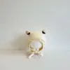 Gorro para Bebé para Otoño e Invierno, Gorro de Punto Cálido y Espeso con Orejas de Princesa para Bebés Niñas, Lindo Gorro de Lana para Recién Nacidos