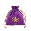 Bolsita de Joyería de Terciopelo, Bolsa de Terciopelo para Guardar Instrumentos de Belleza, Bolsita para Labiales, Bolsa de Terciopelo con Cordón para Artículos Pequeños