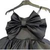 Vestido Preto de Suspenseiro para Meninas Transfronteiriço Vestido de Show Vestido de Princesa Festa de Aniversário Infantil Estilização para Fotos Saia Tutu