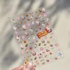 Adesivos de Unha com Relevo Tomoni Adesivos de Unha Série de Expressões de Cachorro Animal Cartoon Decoração de Nail Art Exportação Estilo Quente