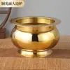 Atacado do Fabricante Queimador de Incenso Grande Polido de Latão para Uso Doméstico, Templo e Ofertas em Salão Budista, Ornamento Queimador de Incenso de Latão