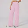 El nuevo modelo transfronterizo de Amazon admite múltiples colores y lunares, pantalones rectos de pierna ancha populares que levantan las caderas, estilizan la figura y son adecuados para el fitness.