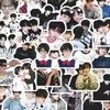 226 Adesivos de Mu 99, Tf Family Wang Lu Jie e Mu Zhi Cheng, Adesivos Divertidos e Esteticamente Agradáveis de Casal para Fãs