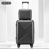 Conjunto de malas de viagem premium 24 polegadas, mala leve de grande capacidade com zíper e rodas universais, durável e resistente
