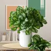 Flor artificial planta verde arranjo de flores parede de folhas decoração parede de plantas folhas verdes parede de plantas verdes material de combinação folha de simulação