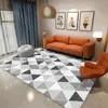 Nueva Alfombra de Piso Sala de Estar Dormitorio Lujo Ligero Alta Calidad Simple Cobertura Total Sofá Alfombra de Piso Grande Mesa de Café Limpiable Alfombra de Mesita de Noche