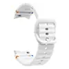 Correa Deportiva de Silicona para Reloj con Patrón Ondulado Cosida a Mano Adecuada para Samsung Galaxy Watch7 Watch4/5/6