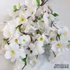 Ramas Artificiales de Flor de Durazno, Ramas Falsas de Flor de Ciruelo Flor de Cerezo, Flores de Seda para Decoración de Sala de Estar, Flores Falsas para Boda, Flores de Plástico, Flores Secas Especiales para Ingeniería