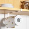 [Spot de fábrica segundo cabelo] ferro forjado plástico filme rolo de guardanapo papel higiênico papel toalha de cozinha suporte de armazenamento prateleira
