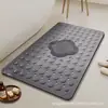 Alfombrilla Antideslizante Sencilla para Baño Ventosa para Tina Almohadilla Antideslizante para Pies Hueca Drenaje Sin Acumulación de Agua Alfombrilla Especial para Baño
