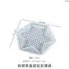 Moldes de Resina DIY de Cristal de Amapola, Tablero de Damas, Caja de Ajedrez, Piezas de Ajedrez, Moldes de Silicona Educativos, Productos de Fuente Directa