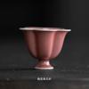 Juego de Té Kung Fu de Cerámica Roja Beixitang Gaiwan, Tetera Resistente al Calor, Bandeja para Tetera, Taza de Maestro Individual, Taza de Cata