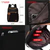 Tecido Oxford Moda PU Cor Contrastante Portátil Dupla Finalidade Bolsa para Computador Grande Capacidade Estilo Coreano Tridimensional Simples Mochila Bolsa de Mão