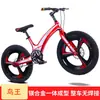 Bicicleta Infantil Aleación de Magnesio 20 Pulgadas Montaña Coche Estudiante Freno de Disco Velocidad Única Bicicleta Infantil