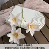 Flores Artificiales Color Champán para Bodas al Aire Libre, Decoraciones de Fondo de Boda, Adornos para Sala de Estar en Casa, de Alta Gama y Realistas