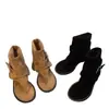 Sandalias de Verano Nuevas de Moda Versátiles de Nicho para Mujer de Exterior de Tanga Planas Casuales Romanas de Punta Abierta Botas Calzado 2026