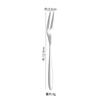 Juego de cuchillo y tenedor para pastel de acero inoxidable pala para pastel cuchillo y tenedor para pastel de luna tenedor de postre cuchara vajilla logo imprimible al por mayor
