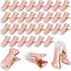 Amazon Más Vendido Clips Metálicos Pequeños Accesorios para Manualidades Funda Protectora Pinzas de Punta Plana Mangas de Goma Antideslizantes Clips de Cola Larga Pinzas de Hierro Bronce Antiguo