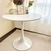 Mesa de jantar para casa, mesa de varanda, mesa de sala de estar, mesa de jantar casual, mesa redonda, mesa de negociação de hotel, mesa redonda comercial para lojas de chá com leite e cafés