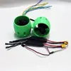 Propulsor Submarino Sin Escobillas de 12V Vehículo Submarino No Tripulado Bote Inflable Barco de Arrastre de Redes Barco de Rescate Kit de Modificación de Propulsión para Tabla de Paddle