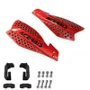 Acessórios de Protetor de Mão Plástico de Duas Cores à Prova de Vento Modificado para Motocicleta Off-Road Atv Bicicleta de Praia Universal