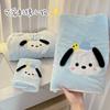 Estilo ins lindo toalla perro Pacha falda de baño gorro de ducha absorbente de secado rápido toalla de baño que las mujeres pueden usar y envolver toalla de baño grande