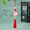 Nuevo Estilo Chino Nacional Tinta Caligrafía Borla Sencilla Sombra de Ventana Pájaro de Bambú Borla Colgante Memoria USB Marcador de Libros Borla Colgante Accesorio DIY Parte