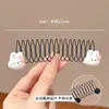 Benefícios do Ventilador De Volta Presilha de Cabelo Elegante da Moda para Meninas Estilo Coreano Elástico de Rabo de Cavalo Franja Grampo de Cabelo Faixa de Cabeça Versátil para Lavar o Rosto