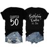 Amazon eBayCamiseta cumpleaños Reina est 1974 capítulo 50 Moda Manga Corta