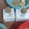 Frasco de Té de Vidrio Borosilicato Alto, Frasco Sellado con Bola de Corcho, Botella para Almacenamiento de Granos, Frasco de Almacenamiento para el Hogar