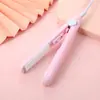 Venda Direta de Fábrica Modelador de Cachos Chapinha Alisador de Cabelo Mini Estudante Feminino Pequeno Elétrico Prancha Dupla Finalidade Franja Alisador Modelador