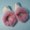 Zapatos Croc con Forro de Terciopelo, Cubrezapatos de Algodón, Forro de Piel, Adecuados para Invierno, Nube Otoño Esponjoso, Cubierta Cálida de Invierno, Grueso