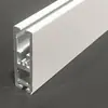 Riel Plano de 4 cm de Ancho y 2.0 mm de Espesor de Aleación de Aluminio para Persianas Enrollables, Accesorios de Cortina, Riel de Cortina Eléctrica