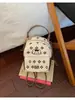 2026 Nova Mochila Fofa Fashion Versátil Gato de Desenho Animado Simples para o Dia a Dia Grande Capacidade Leve Mochila Pequena