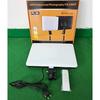 Painel de luz de 10 polegadas luz de beleza ao vivo luz de iluminação de fotografia LED luz de fundo RGB colorida luz de preenchimento quadrada de 14 polegadas