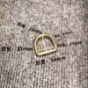 Anillas D Sólidas de Latón Sin Costura al por Mayor, Hebillas D de Latón de Alta Calidad, Accesorios de Ferretería de Latón para Bolsos, Piezas para Manualidades, Artículos en Stock del Fabricante