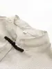 2026 Comércio Exterior Transfronteiriço Estilo Europeu e Americano Feminino Novo Estilo Chinês Manga Longa Gola Alta Amarração na Cintura Listrado Botão de Nó Camisa