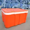 Caja Isotérmica para Llevar Puesto Comercial Plástico 60 Litros Entrega de Comida Grande Refrigeración para Alimentos Delivery Panes al Vapor Arroz Exterior