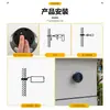 Nueva luz solar de pared para uso exterior, adecuada para el hogar, patio, balcón, decoración de jardín, iluminación exterior, luz lavaluces de ambiente