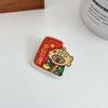 Broche Animal Capivara Fofo Desenho Animado Pin Acrílico Atacado Pingente Bijuteria Presente Barraca de Rua