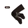 Medias para Niñas Estilo Primavera y Otoño Calcetines de Una Pieza para Bebé Leggings de Algodón Versátiles para Otoño