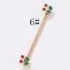 Pendientes de puente de oreja largos transfronterizos, tachuelas para hueso de la oreja, con circonita AAA exquisita, puente de oreja con forma de abanico de amor, loto, pendientes personalizados