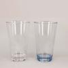 Taza de Cerveza de Plástico PC Anti-Caídas Transparente Acrílico para Agua de Grado Alimenticio con Logo Imprimible de una Sola Capa