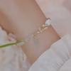Pulsera de Flores Como Jade Hetian Natural para Mujer Nuevo Estilo Chino Festival de Bambú Verde Tianshan Pulsera Guoxue Marea Nacional Regalo Explosivo