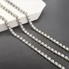 Cadena de Pedrería DIY Material para Ropa Hecho a Mano Garra Ancho 1.5 Mm-4 Mm Zirconia Accesorios para Hacer