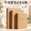 Cuaderno Personalizado de Papel Kraft con Logo Imprimible, Minutas de Reunión de Capacitación, Portada de Libro Publicitario, Impresión y Personalización de Páginas Interiores